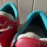 Ecco womens shoes Goretex casual lace up red trainers runners size 38/5 Image 4