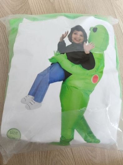 Alien inflatable Halloween costume