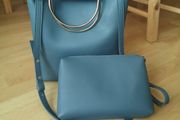 Topshop Blue Handbag