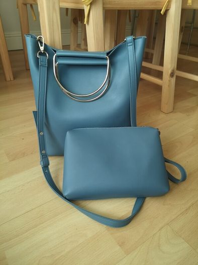 Topshop Blue Handbag