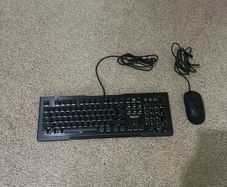 mouse and gaming keyboard