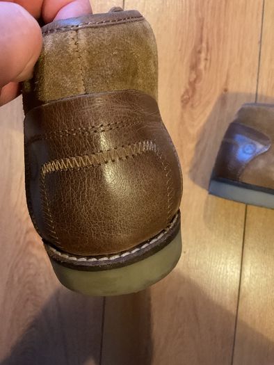 Mens Firetrap Real leather boots Size 10 UK (44) EU