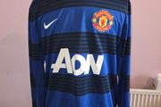 Manchester United 2011/12 Away Long-Sleeved Jersey - Large size