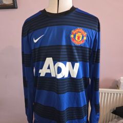 Manchester United 2011/12 Away Long-Sleeved Jersey - Large size