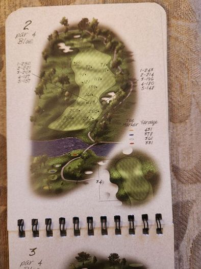 Golf Yardage Book X 2 . Whirlwind Golf Club At Horses Pass And Ocotillo Golf Resort Arizona.  Both In Very Good Condition.