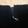 Black Suede Boots    Size 5 Image 4