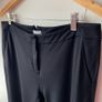 Reiss Wool Blend Black Trousers Image 3