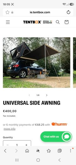 Tentbox Awning
