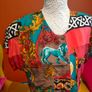 Vintage 80s 90s Blouse Made in Ireland Image 4