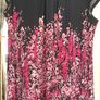 Navy And Pink Dress European 50 Size 16 Image 5