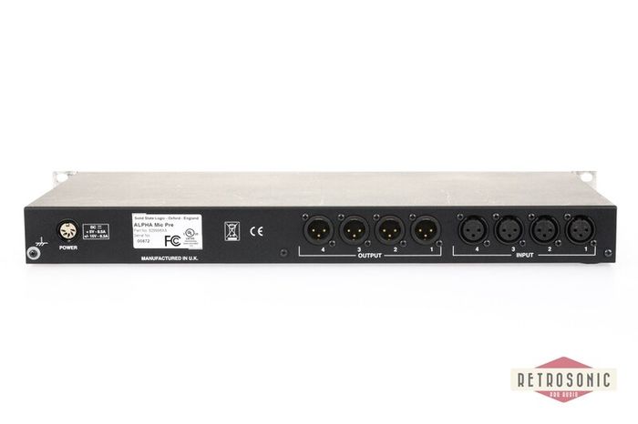 SSL XLogic Alpha VHD 4 Pre
