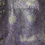 Mens Purple & Gold Printed Silk Brocade  Bundi Waiscoat Image 3