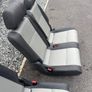 Van Rear Seats.Double-Single.Grey/Black Good Condition Image 2
