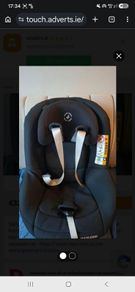 Maxi cosi Pearl Pro2 car seat & iSo Fix set
