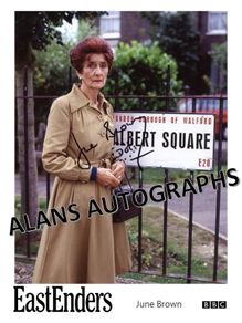 EastEnders  June Browns Autograph