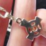 Vintage Sterling Silver 925 Celtic Heart Cross Pendant Necklace 18,2" Image 4