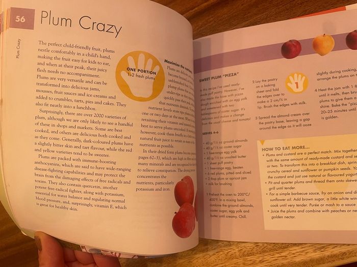 recipe book Gimme Five! Ideas For kids to eat veg and fruit