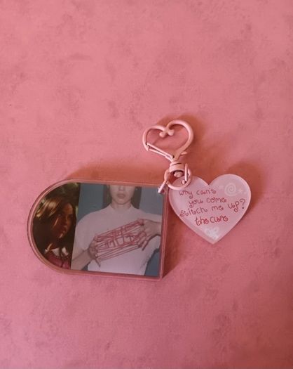 2 Olivia Rodrigo You Seem Pretty Sad For A Girl So In Love Era Acrylic Keyrings - The Cure & Album Cover Designs.