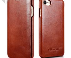 iPhone 8 Curved Vintage Leather Case