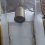 Vintage French brass single ceiling lantern light Image 4