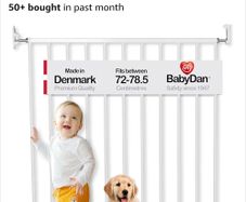 BabyDan No Trip Stair Gate 72-78.5cm