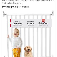 BabyDan No Trip Stair Gate 72-78.5cm