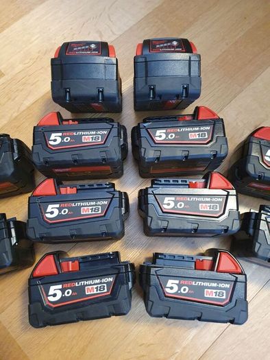 Milwaukee M18B5 5.0Ah Batteries