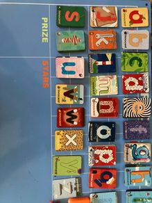 Magnetic Board with Letters