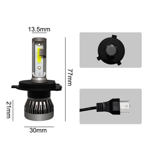 H7 LED 8000LM Mini Car Headlight Bulbs H1 LED H7 H8 H9 H11 Headlamps Kit 9005 HB3 9006 HB4 Auto LED Lamps Car