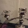 Vintage Three Arm Candelabra Image 8