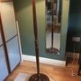 Antique Brown Solid Wood Tall Floor Lamp with a choice of lampshades Image 2