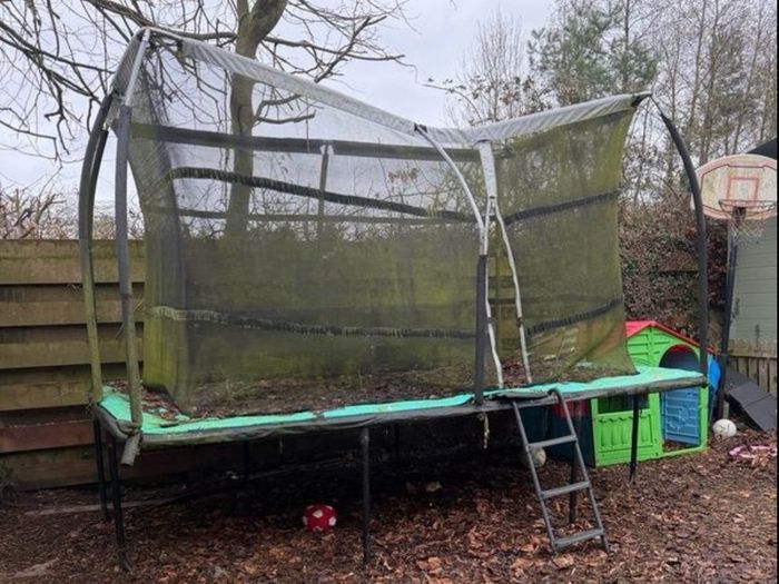 12ft power trampoline