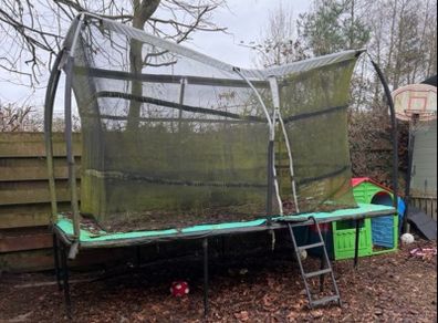 12ft power trampoline