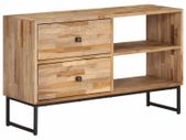 TV Cabinet Reclaimed Teak Wood 90x30x55 cm