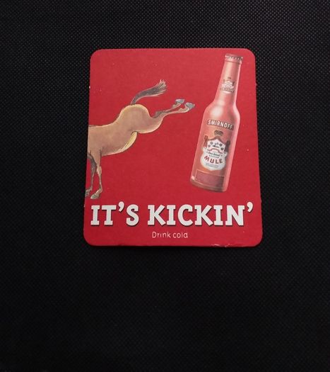 Smirnoff Mule : Beer Mat/Coaster