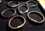 Selection of Mens Leather bracelets