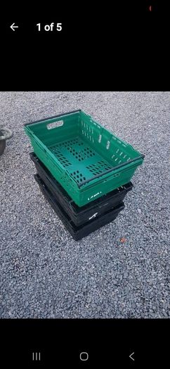 storage crates standard and deep available