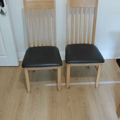 Solid Wood Dining Table (+6 chairs)