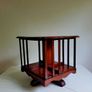 Vintage Irish Mahogany Table-Top Revolving Bookcase by The Kilkenny Woodworkers Image 5