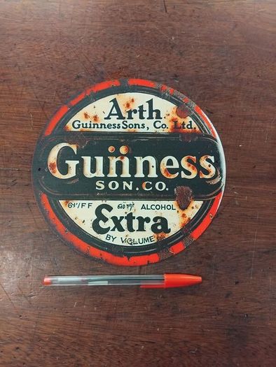 Tin Guinness Sign