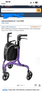 3 wheeled rotator mobility aid