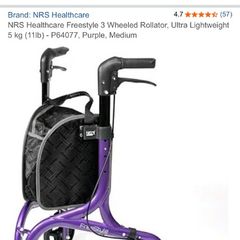 3 wheeled rotator mobility aid
