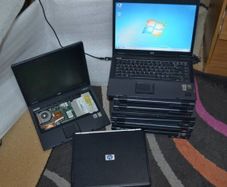 10 x HP Working Laptops