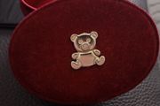 lovely baby keepsake red velvet box