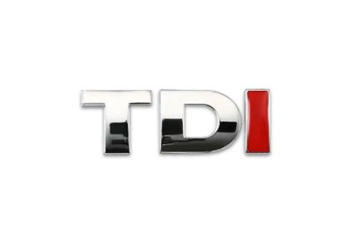 TDI rear boot badge logo