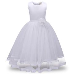 New Flower Girls Princess Bridesmaid Party Wedding Dress sz 8-9yrs