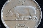 Ireland - 1940 - Half Penny - Sow - gEF - KM.10 - [2733]
