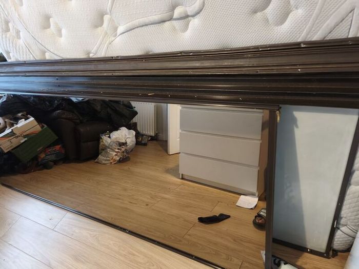 sliding wardrobe door x3