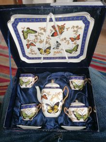 Vintage Regal Miniature Bone China tea set