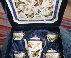 Vintage Regal Miniature Bone China tea set